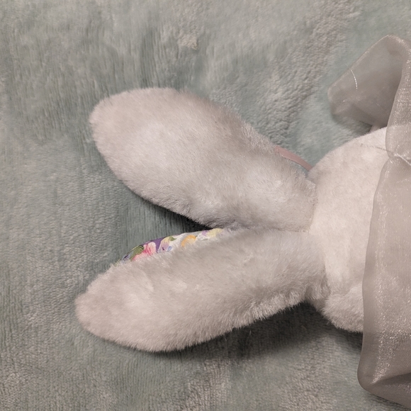 Vintage DanDee Bunny Rabbit calico Floral - Picture 5 of 6